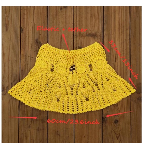 Crochet skirt coverup - Picture 5 of 5